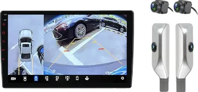 Zdjęcie produktu dla Radio samochodowe, rozmiar ekranu, kompatybilne z Toyotą Land Cruiser Prado 150 (2009–2013), V9 Plus (6 GB/128 GB) + kamera 360° (biała)