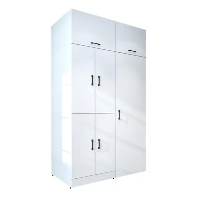 Produktbild von Roomart DORA-I Waschmaschinen-Überbauschrank 130 cm breit, Weiß