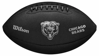 Produktbild von Wilson Nfl Team Metallic Premiere Chicago Bears American-football-ball Schwarz Schwarz One Size