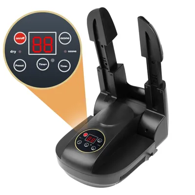 Produktbild von Schuhtrockner Mit Ozon Elektrisch Fußwärmer Schuhheizung Schuhwärmer Schuhe Stiefeltrockner Handschuhtrockner Trocken mit Wärmegebläse Faltdesign