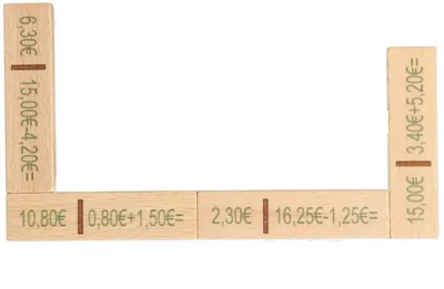 Immagine prodotto di Giocattolo educativo Euro domino LxHxP 20x16,5x3cm NUOVO
