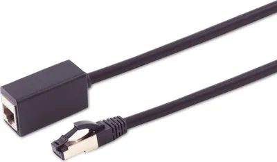 Immagine prodotto di Prolunga CAT8.1 RJ-45, LSZH, nera, 1,5 m