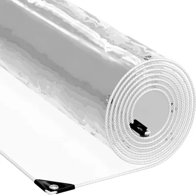 Produktbild von vidaXL Pflanzenabdeckung Transparent 6 x 12 m PVC