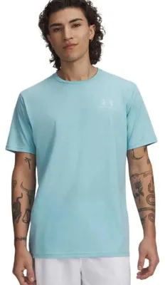 Obrázok produktu pre Tričko Under Armour s logom na ľavej strane hrude, modré, veľkosť L