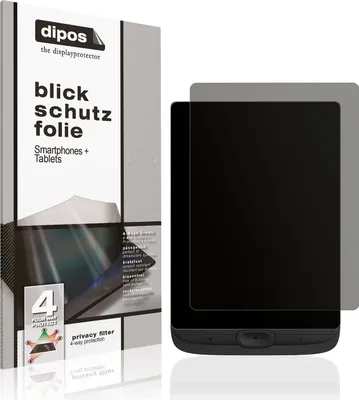 Produktbild von Blickschutzfolie für PocketBook Pova 6 Neo 5G matt Schutzfolie Folie Display Schutz dipos