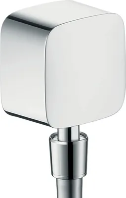 Zdjęcie produktu dla Hansgrohe Schlauchanschluss Fixfit m Rückflussverh. u Kugelgelenk verchromt