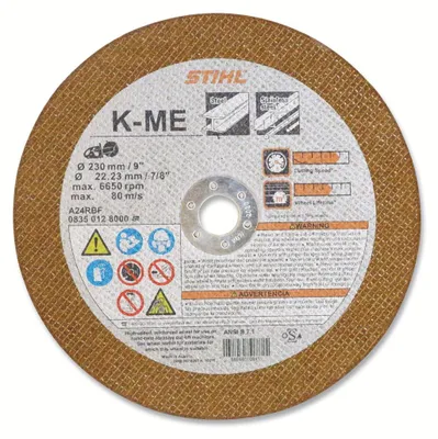 Obrázok produktu pre Rezná kotúč Stihl K-ME Ø 230 mm/9"