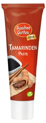 Produktbild von Bamboo Garden Tamarindenpaste, milde Würze für Currys, 50 g