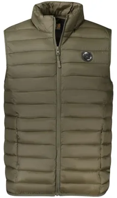 Produktbild von Ärmellose Herrenjacke in Grün - Leicht, Stylisch mit Taschen