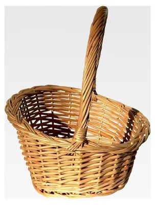 Produktbild von Geschenkkorb, Weidenkorb, Präsentkorb, klein, 32x28x29 cm