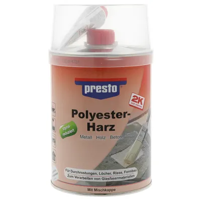 Produktbild von presto Polyesterharz mit Härter, 1 kg