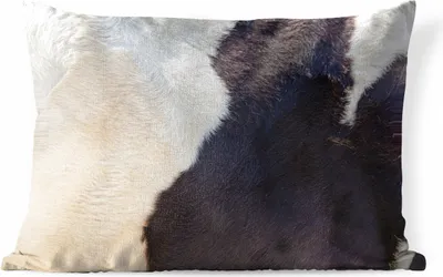 Produktbild von MuchoWow® Outdoor Kissen - Nahaufnahme - Kühe - Vlies - 60x40 cm - Wetterfest - Lounge Kissen - Zierkissen - Kissen für Innenräume