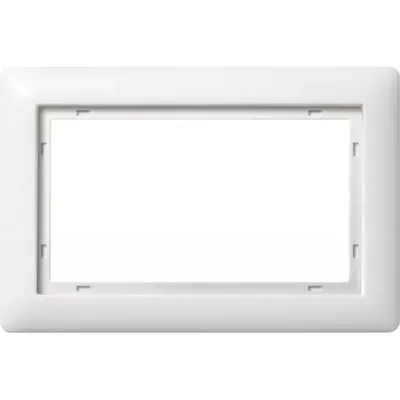Produktbild von Gira 100104 Abdeckrahmen 1,5fach Standard 55 Reinweiß matt