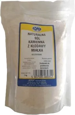 Produktbild von Natürliches Steinsalz aus Kłodawa, fein, 1 kg