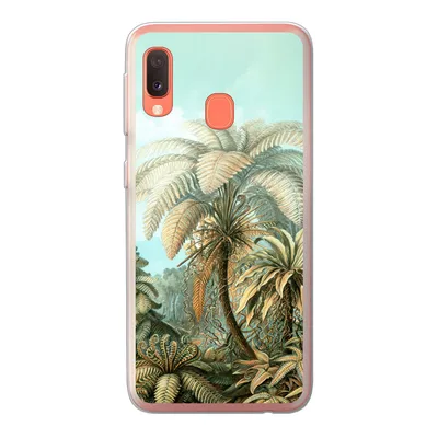 Produktbild von MuchoWow® Handyhülle Schutzhülle Hülle für Samsung Galaxy A20e Filicinae - Haeckel - Alte Meister Silikon Softcase Handy Hülle - Abdeckung