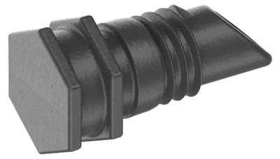 Produktbild von Gardena 13215-20, Rohrenden-Stecker, Tropfbewässerungssystem, Kunststoff, Schwarz, 4.6 mm, 76,2 / 16 mm (3 / 16")