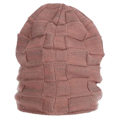Zdjęcie produktu dla Czapka zimowa ciepła czapka zimowa z dzianiny czapka beanie w jednym rozmiarze mężczyźni kobiety uni  różowy