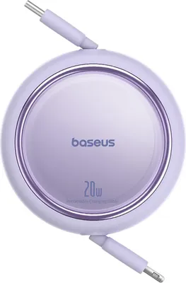 Immagine prodotto di Baseus Free2Pull cavo retrattile USB-C / Lightning 20W 1m - viola