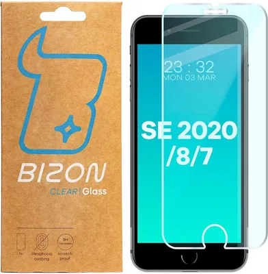 Produktbild von Bizon Glass Clear Apple iPhone SE 2022 / 2020 / 8 / 7