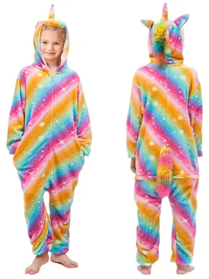 Productafbeelding van Solidchoice - Unicorn Pyjama Onesie voor Kinderen