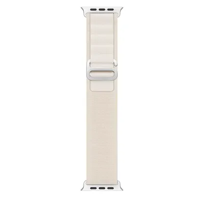 Image de DUX DUCIS GS bracelet en nylon adapté à l'Apple Watch 42 / 44 / 45 / 49 mm platine