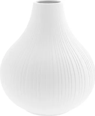 Produktbild von Storefactory Vase EKENAS XL weiß | Ø 21x25 cm