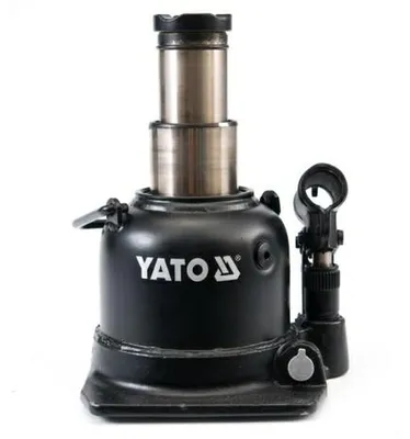 Hydraulikzylinder YATO Zweistufig Säulenheber 10t Hub 125-225mm Modell 1713