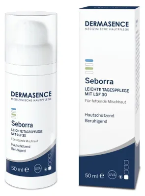 Produktbild von Dermasence Seborra leichte Tagespflege mit Lsf 30 50 ml
