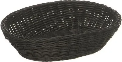 Produktbild von APS 50802 Korb PROFI LINE, Polypropylen, 25 x 19 cm, Höhe 6,5 cm, schwarz