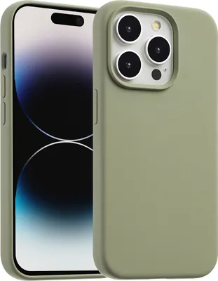 Obrázok produktu pre Accezz Liquid Silicone Backcover s MagSafe pre Apple iPhone 14 Pro - Cooper Green