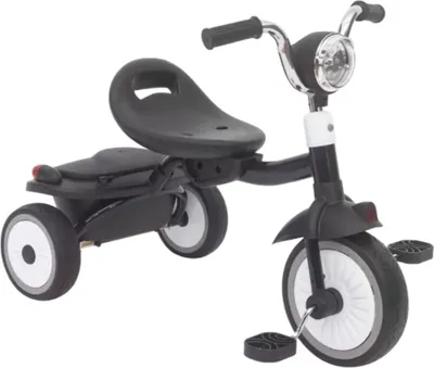 Immagine prodotto di Tricicli per bambini Fioren 6-in-1 - Per bambini - Bicicletta per bambini e ragazzi - Da 1 a 5 anni - Pieghevole - Nero