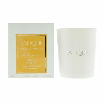 Produktbild von Lalique Les Compositions Parfumées Sweet Amber Candle 190g