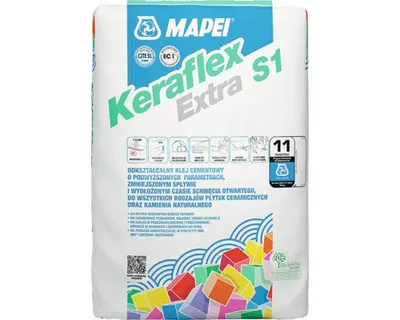 Zdjęcie produktu dla Lepidlo Mapei Keraflex Extra S1 25 kg
