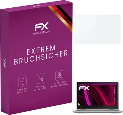 Produktbild von atFoliX 4061187448852, Laptop Bildschirmschutz, Transparent, Lenovo, IdeaPad Flex 3, Glas, Kratzresistent