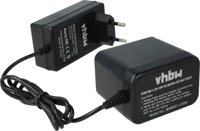 Produktbild von vhbw Ladegerät kompatibel mit Bosch GDR 4 V-LI, GDR50, GDS 14.4V, GDR 14.4V, GDS 18 V, GDR 18 V, GDR 9.6V, GDR 90, GDR 4 V Werkzeug Akkus, 1,2 V