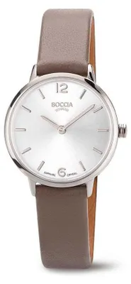 Obrázok produktu pre Dámske hodinky s koženým remienkom - Boccia Model: 3345-01