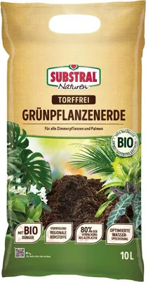 Produktbild von Substral Naturen Grünpflanzenerde 10 L torffrei