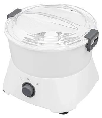 Obrázek produktu pro Elektrický loupák na brambory, loupání v jednom kroku, kompaktní design, bílá barva