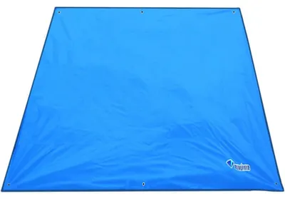 Produktbild von Zeltplane Tarp wasserdicht 1.8x2.2m Hellblau für Camping Picknick Hängematte Outdoor