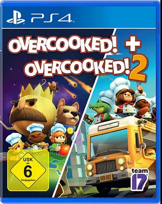 Produktbild von OVERCOOKED + OVERCOOKED! 2 Double Pack (PlayStation PS4)