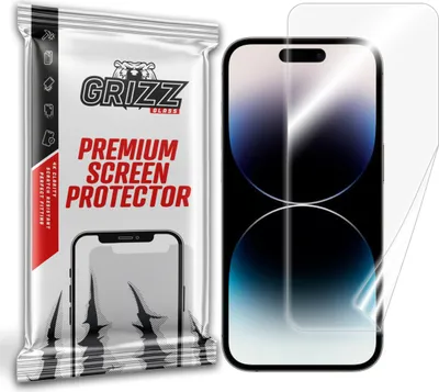 Produktbild von GrizzGlass CeramicFilm Displayschutzfolie für Apple iPhone 15 Pro Max - Transparent