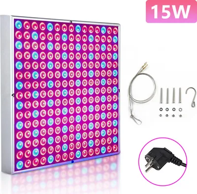 Obrázok produktu pre Jopassy 15W LED lampa na rastliny s plným spektrom Zimné LED svetlo na pestovanie rastlín Svetlo Led Grow Lamp pre izbové rastliny zeleninu a kvety