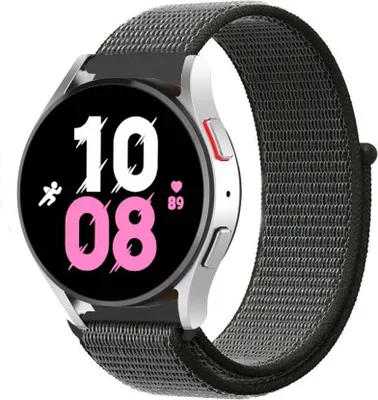 Produktbild von Strap-it Samsung Galaxy Watch 5 - 44mm Nylonarmband (Grün)