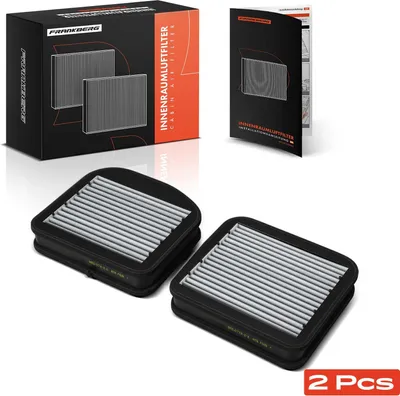 Immagine prodotto di Frankberg 2x filtro aria cabina filtro carbone attivo per Mercedes-Benz W210 S210 Maybach W240 2002-2012