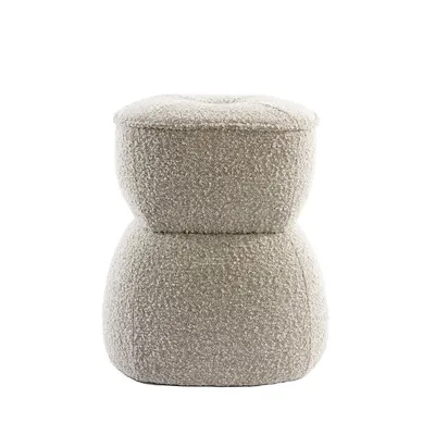 Produktbild von Light & Living - Sitzpuff Leyla - Braun - 40x40x46cm