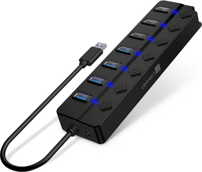 Produktbild von CONNECT IT Mighty Switch 2, schwarz