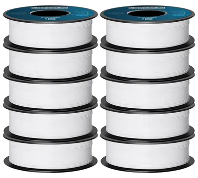Produktbild von GEEETECH PETG Filament Weiß, 10x1kg Spule für 3d Drucker