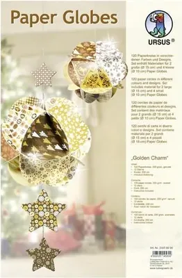 Produktbild von Bastelset Paper Golden Charm