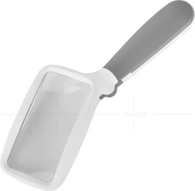 Obrázek produktu pro INF Skládací ruční lupa s LED světly - 4x/8x USB dobíjecí lupa Šedá