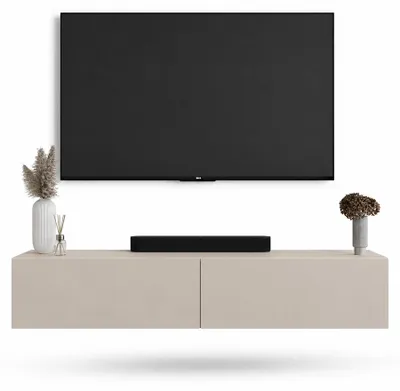 Produktbild von WEST TV-Lowboard 160 cm, wandhängend, mit Stauraum, Kaschmir